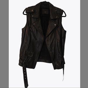 Veda Leather vest